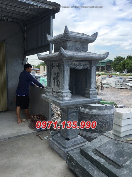 sài gòn 031+ Mẫu bàn thờ thiên địa bằng đá khối đẹp