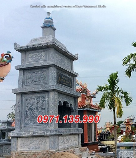 yên bái #95 bán mẫu mộ tháp đá đẹp tại lào cai