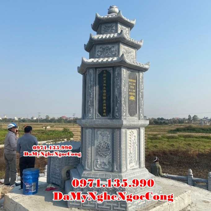 067 Giá Bán Mẫu mộ tháp đá đẹp bán tại An Giang Cà Mau - để đựng hũ tro hài cốt