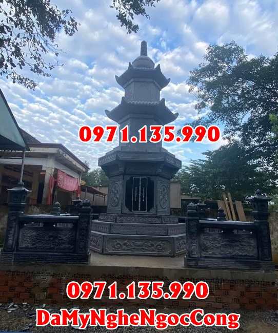067 Mẫu mộ tháp đá đựng hũ tro cốt đẹp bán tại An Giang Cà Mau - để đựng hũ tro hài cốt