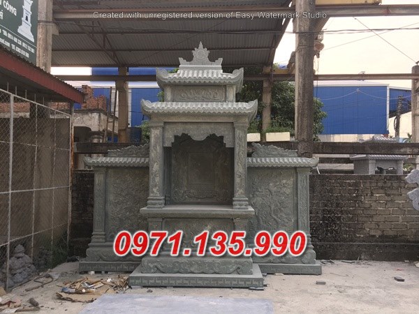 51 mẫu miếu cây hương đá lăng mộ tại bến tre