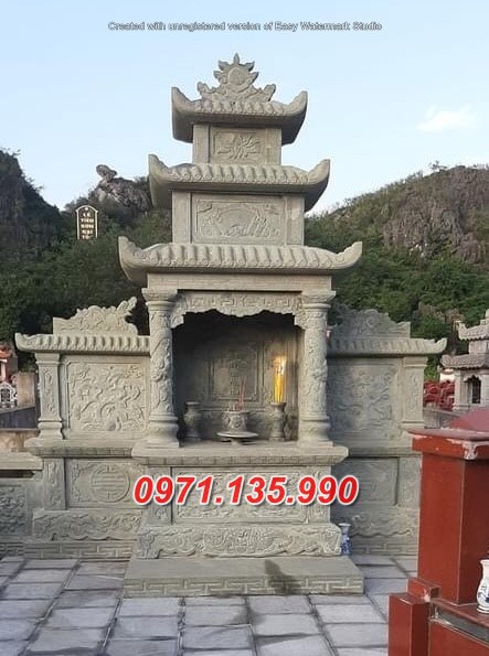 63 mẫu miếu cây hương đá lăng mộ tại đắk lắk