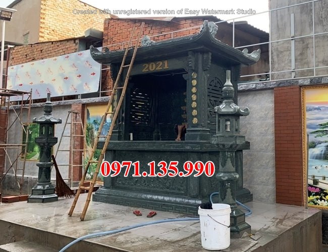 84 miếu cây hương đá lăng mộ tại tuyên quang