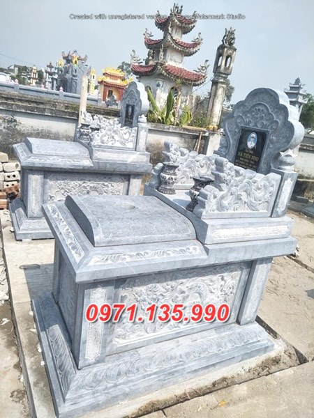 Mẫu mộ đá đẹp bán tại bình thuận 35# lăng mộ