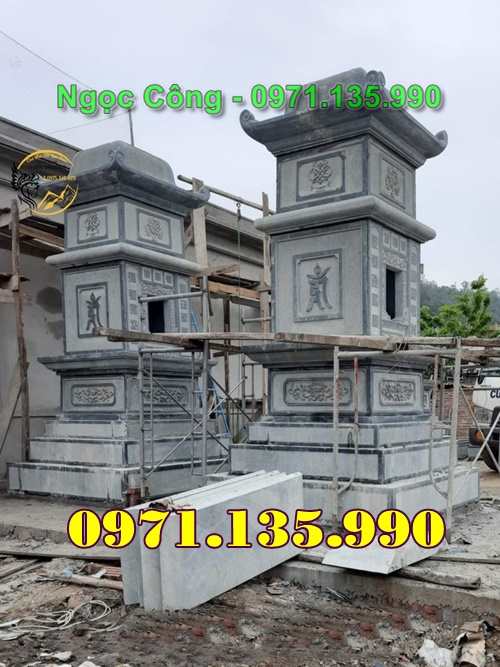 mộ tháp đá tro hài cốt đẹp bán bình phước