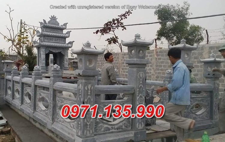 lăng mộ đá đơn giản đẹp tại bến tre ^ mẫu mộ đá dòng họ