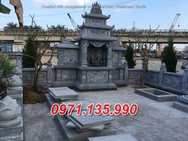 thái bình 19~ lăng thờ nghĩa trang bằng đá đẹp