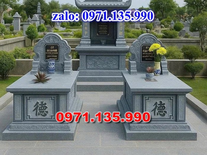 Mẫu mộ đá, xây mộ đá, kích thước mộ đá, thiết kế mộ đá, giá bán mộ đá,
