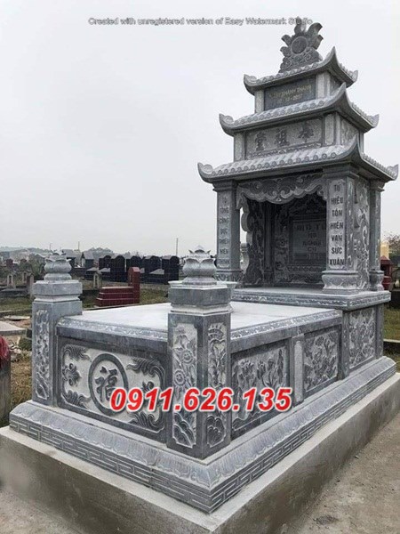 Quảng bình~ mộ ba mái bằng đá cao cấp đẹp