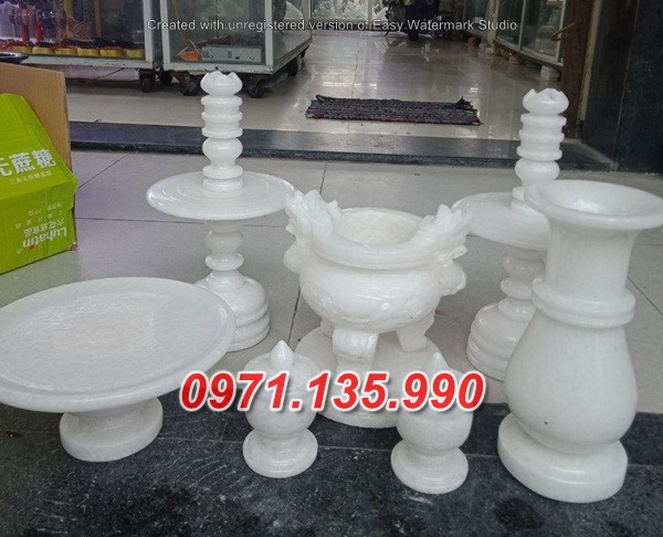 mẫu bộ bát hương đá đẹp bán khánh hòa 29