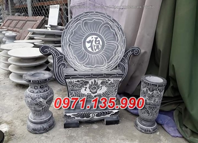 mẫu bộ bát hương đá đẹp bán ninh thuận 30