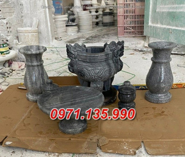 mẫu bộ bát hương đá đẹp bán phú yên 28