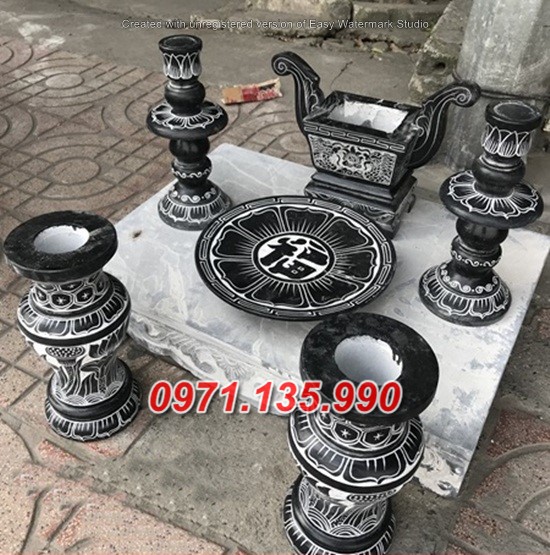mẫu bộ bát hương đá đẹp bán thừa thiên huế 23