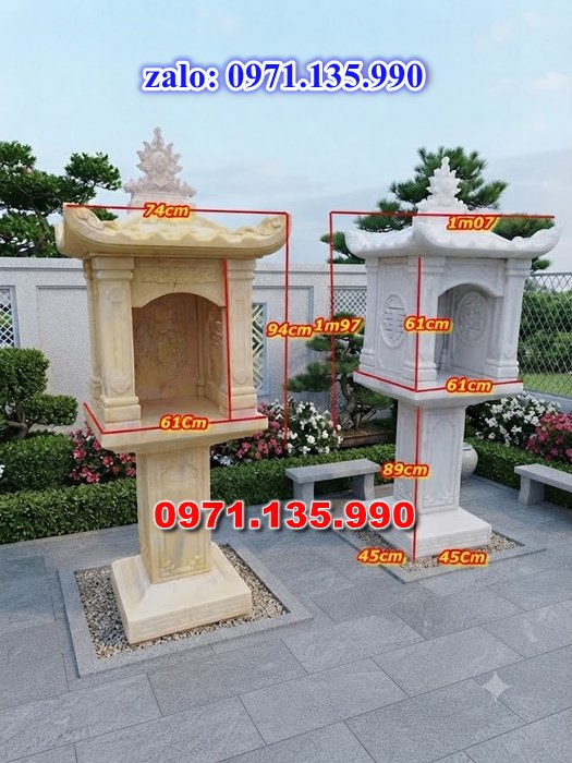 miếu thờ thiên địa, miếu thờ ông thiên, miếu thờ bằng đá, giá bán miếu thờ đá, kích thước miếu thờ đá, miếu thờ thần linh, miếu thờ nghĩa trang,