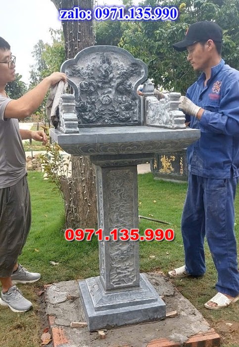 am thờ thần linh, am để tro cốt, am thờ trước nhà, kích thước am thờ, giá bán am thờ,