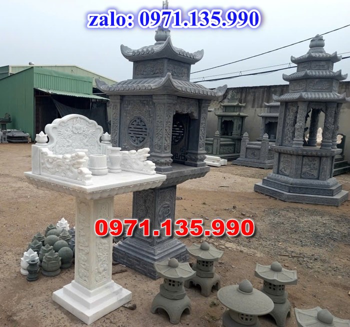 am thờ thần linh, am để tro cốt, am thờ trước nhà, kích thước am thờ, giá bán am thờ,
