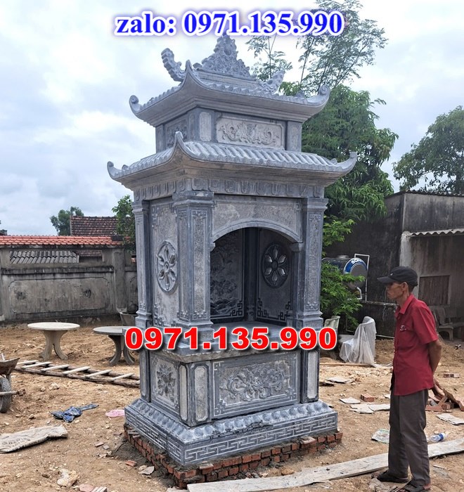 am thờ thần linh, am để tro cốt, am thờ trước nhà, kích thước am thờ, giá bán am thờ,
