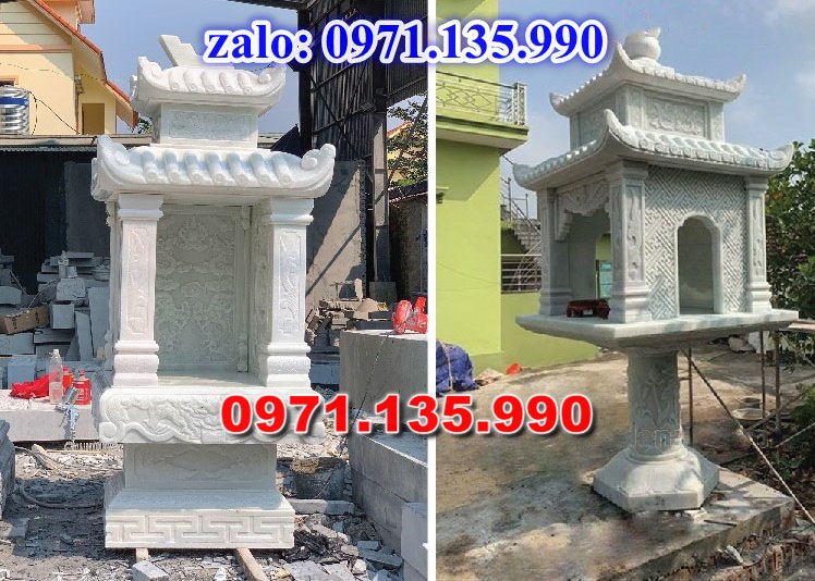 am thờ thần linh, am để tro cốt, am thờ trước nhà, kích thước am thờ, giá bán am thờ,