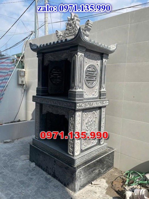 am thờ thần linh, am để tro cốt, am thờ trước nhà, kích thước am thờ, giá bán am thờ,