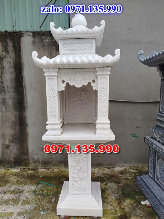 am thờ thần linh, am để tro cốt, am thờ trước nhà, kích thước am thờ, giá bán am thờ,
