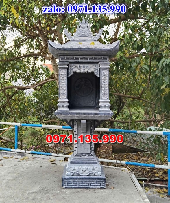 am thờ thần linh, am để tro cốt, am thờ trước nhà, kích thước am thờ, giá bán am thờ,