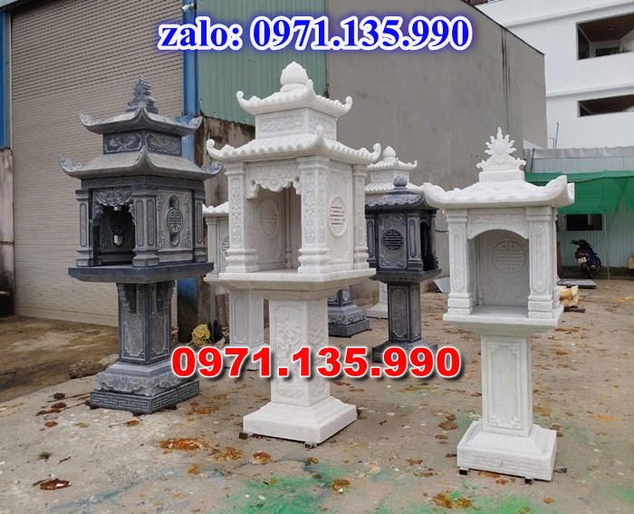 am thờ thần linh, am để tro cốt, am thờ trước nhà, kích thước am thờ, giá bán am thờ,