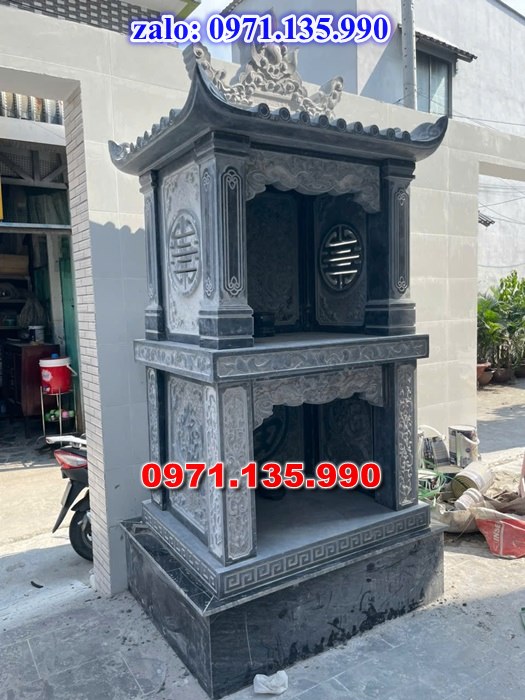 am thờ thần linh, am để tro cốt, am thờ trước nhà, kích thước am thờ, giá bán am thờ,