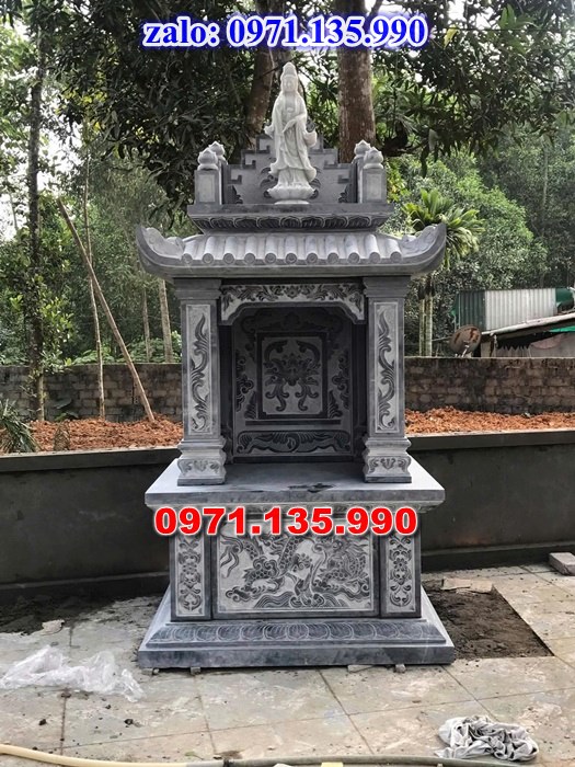am thờ thần linh, am để tro cốt, am thờ trước nhà, kích thước am thờ, giá bán am thờ,