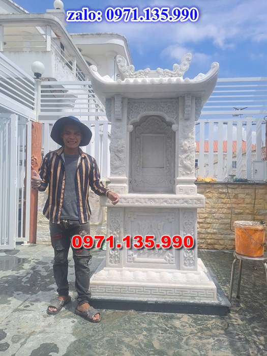 am thờ thần linh, am để tro cốt, am thờ trước nhà, kích thước am thờ, giá bán am thờ,