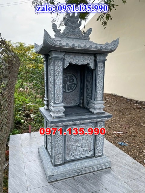 am thờ thần linh, am để tro cốt, am thờ trước nhà, kích thước am thờ, giá bán am thờ,