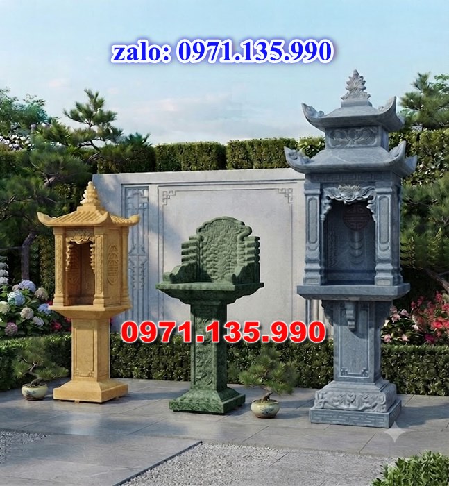 trang thờ thiên địa, trang thờ ông thiên, trang thờ bằng đá, giá bán trang thờ đá, kích thước trang thờ đá, trang thờ thần linh, trang thờ nghĩa trang,