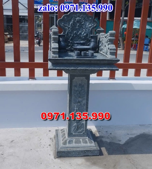 miếu thờ bằng đá, giá bán cây hương đá, kích thước cây hương đá, miếu thờ thần linh, miếu thờ nghĩa trang,