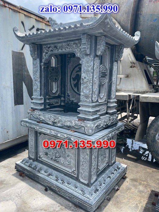 miếu thờ bằng đá, giá bán cây hương đá, kích thước cây hương đá, miếu thờ thần linh, miếu thờ nghĩa trang,