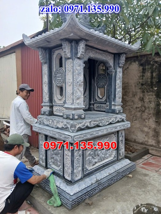 am thờ thần linh, am để tro cốt, am thờ trước nhà, kích thước am thờ, giá bán am thờ,