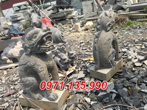 50+ Nghê đá đẹp bán hà nội - nhà thờ đình chùa