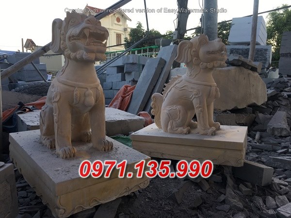 50+ Nghê đá đẹp bán hà nội - nhà thờ đình chùa