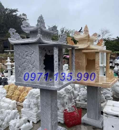 72- mẫu miếu thờ nhà mồ đá đẹp bán an giang