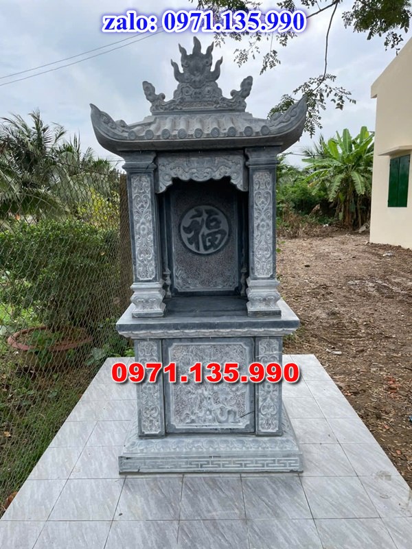 am thờ thần linh, am để tro cốt, am thờ trước nhà, kích thước am thờ, giá bán am thờ,