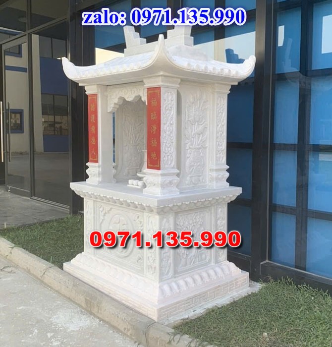 am thờ thần linh, am để tro cốt, am thờ trước nhà, kích thước am thờ, giá bán am thờ,