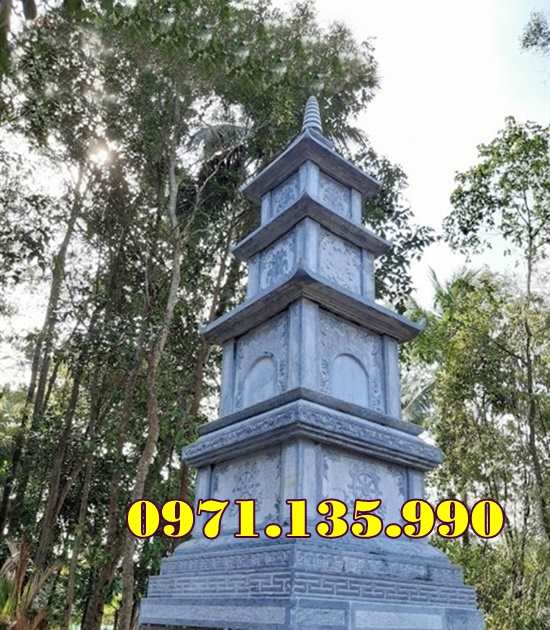 mẫu mộ tháp đá phật sư chùa đẹp bán Ngô Quyền