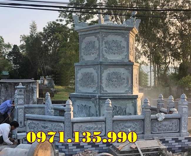 mẫu mộ tháp đá phật sư chùa đẹp bán thành phố Chí Linh