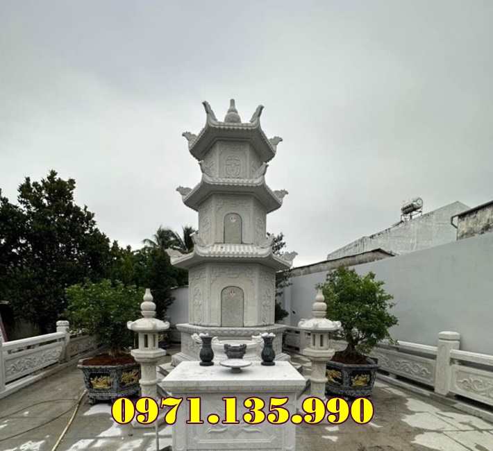 mẫu mộ tháp đá phật sư chùa đẹp bán thành phố Hải Dương