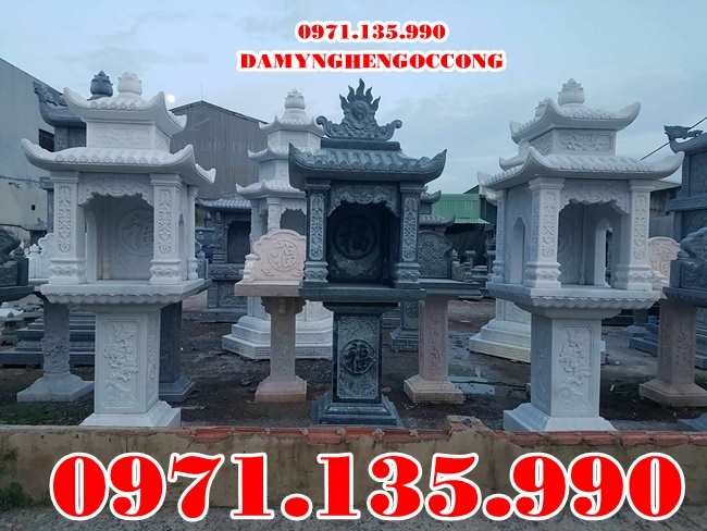 94 - Mẫu miếu thờ bằng đá đẹp bán long an