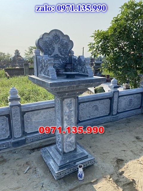 bàn thờ bằng đá, giá bán cây hương đá, kích thước cây hương đá, bàn thờ thần linh, bàn thờ nghĩa trang,