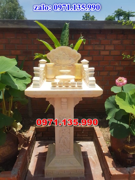 bàn thờ bằng đá, giá bán bàn thờ đá, kích thước bàn thờ đá, bàn thờ thần linh, bàn thờ nghĩa trang,