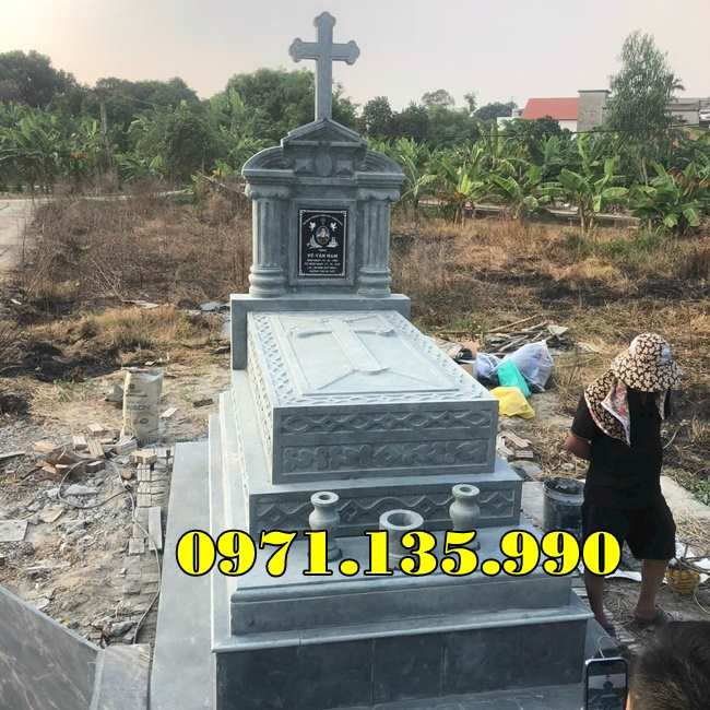 700- mẫu mộ đạo công giáo đá để tro cốt đẹp bán Vũng Tàu