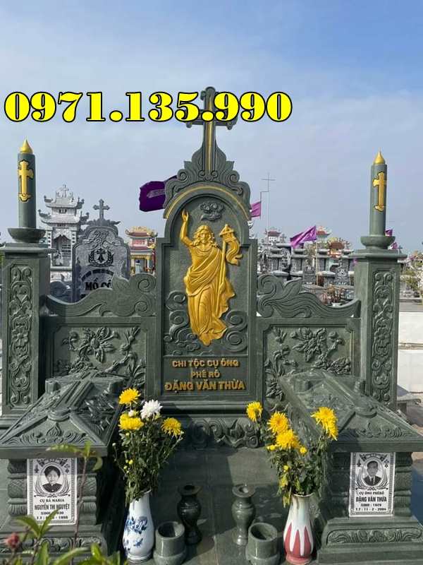 700- mẫu mộ đạo công giáo đá đẹp bán Vũng Tàu