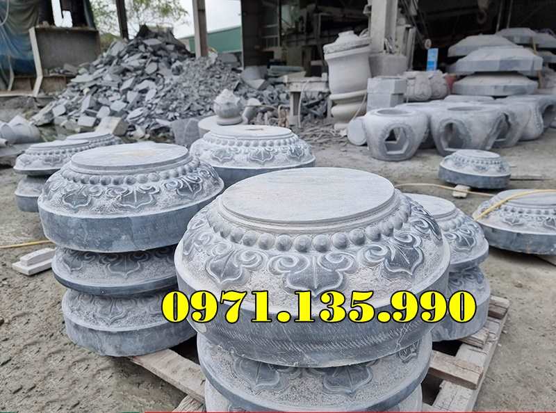 120- mẫu chân tảng bằng đá kê cột nhà đẹp bán hà tĩnh - 12