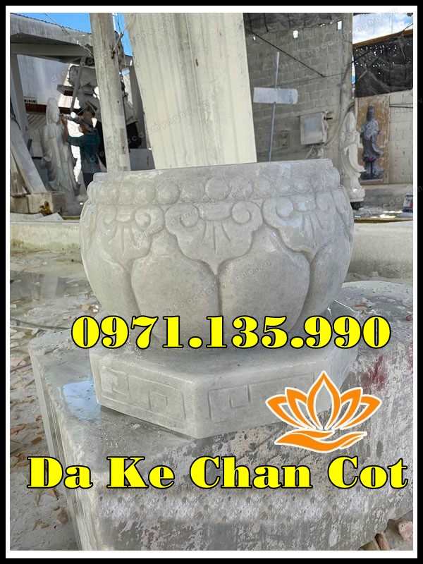 120- mẫu chân tảng bằng đá kê cột nhà đẹp bán hà tĩnh - 1