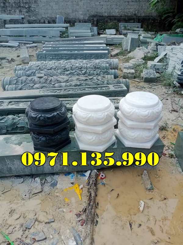 118- mẫu chân tảng bằng đá kê cột nhà đẹp bán nam định - 11